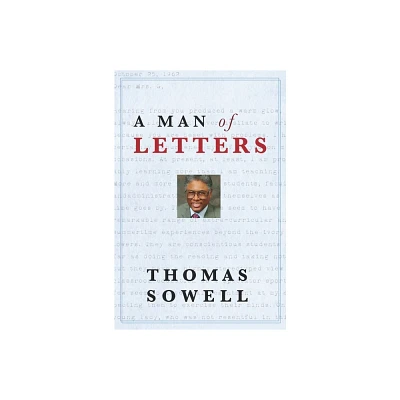 Man of Letters - by Thomas Sowell (Hardcover)