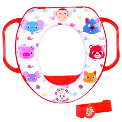 Cocomelon Soft Potty Training Seat with Potty Hook