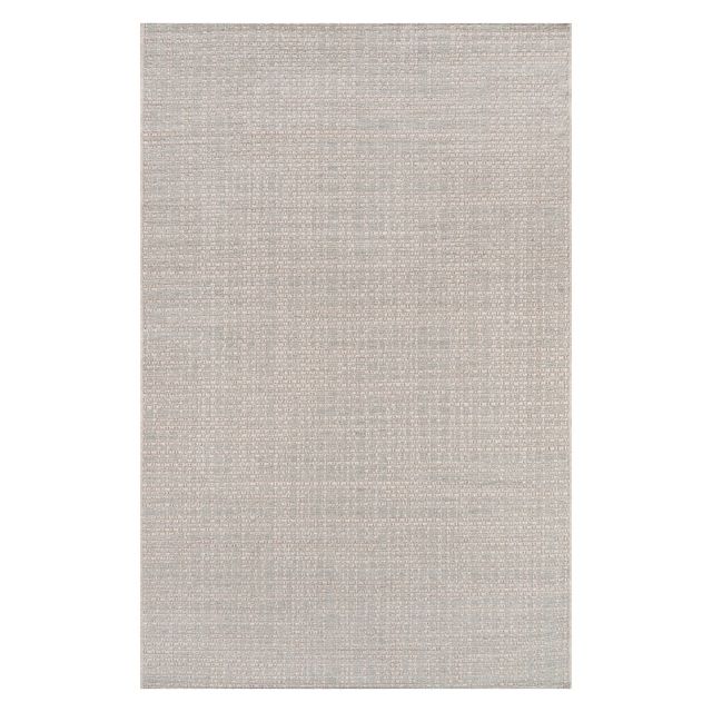 311x57 Geometric Loomed Accent Rug Stone - Momeni: Indoor Outdoor Low Pile Area Rug, Contemporary Design