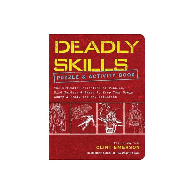 Deadly Skills Puzzle and Activity Book - by Clint Emerson (Paperback)