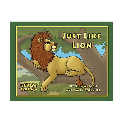 Just Like Lion! - (Safari) Large Print by Rick Walton (Paperback)