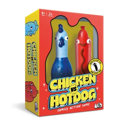 Big Potato Chicken vs. Hot Dog Card Game