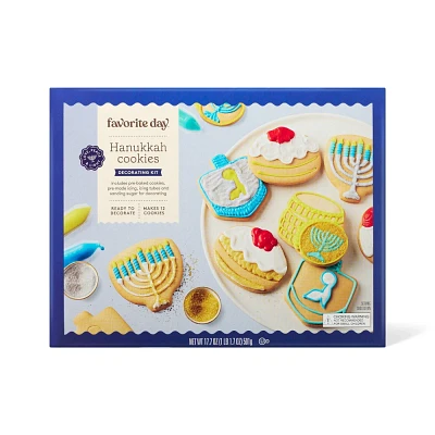 Hanukkah Cookie Kit - 17.7oz/12ct - Favorite Day