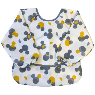Disney Mickey Mouse Water-Resistant Polyester Long-Sleeve Coverall Bib