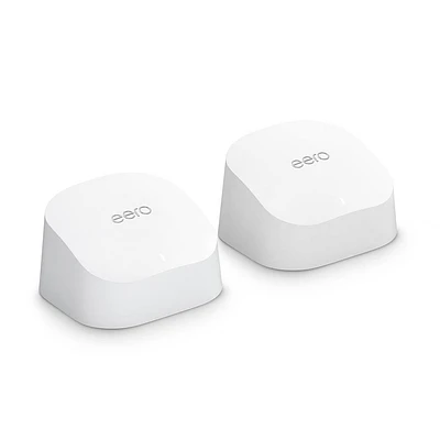 Amazon eero 6 Mesh Wi-Fi 6 System (2-pack)