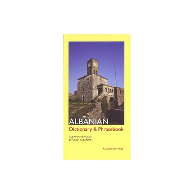 Albanian-English/English-Albanian Dictionary and Phrasebook - (Dictionary & Phrasebooks Backlist) by Ramazan Hysa (Paperback)