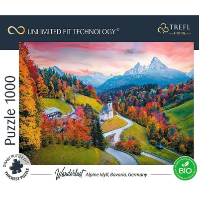 Trefl Wanderlust: At the Foot of Alps Bavaria Germany Jigsaw Puzzle - 1000pc