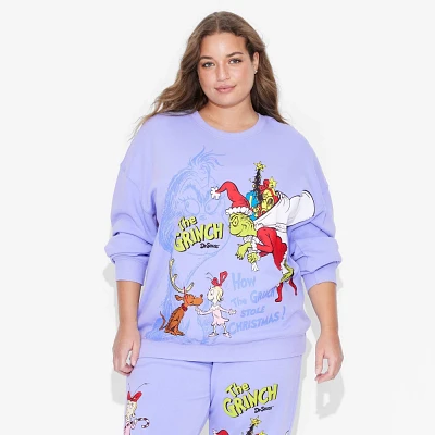 Womens The Grinch Graphic Sweatshirt