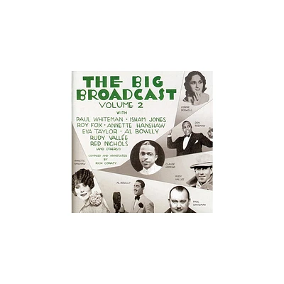 Big Broadcast 2: Jazz & Popular Music & Various - Big Broadcast: Jazz & Popular Music 1920s 2 / Various (CD)