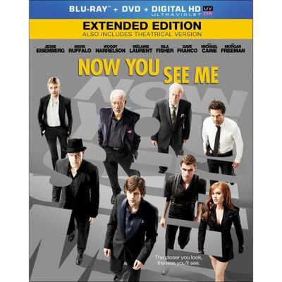 Now You See Me (Blu-ray + DVD + Digital)