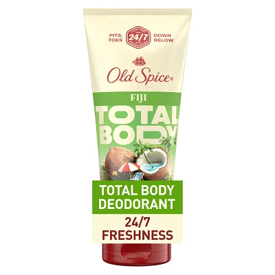 Old Spice Aluminum Free Whole Body Deodorant Cream for Men - Fiji - 3oz