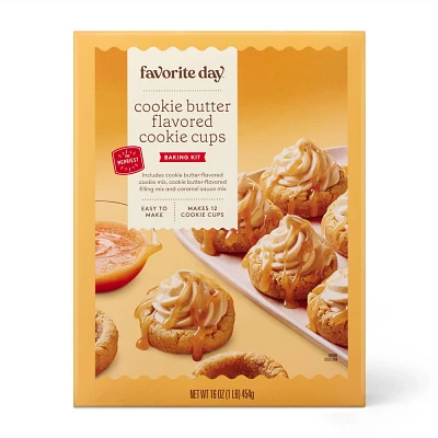 Holiday Cookie Butter Cookie Cup Baking Kit - 16oz - Favorite Day