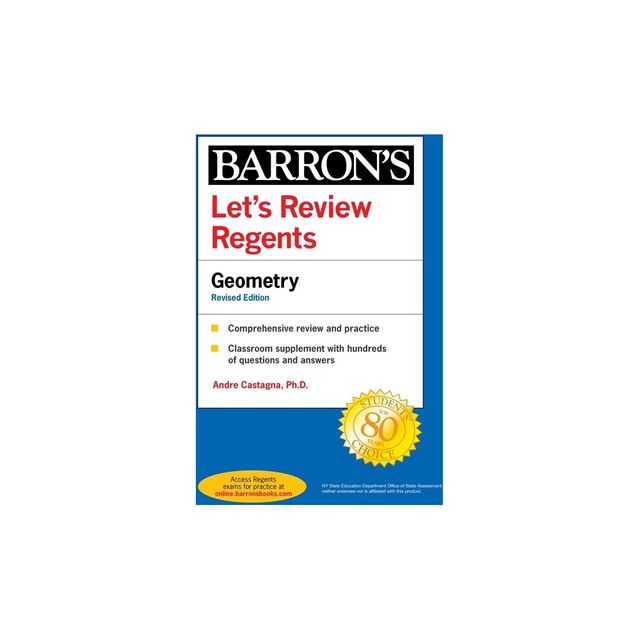NY)　Geometry　TARGET　Regents　Revised　Lets　Connecticut　Review　by　Castagna　Mall　Regents:　Edition　(Barrons　Andre　(Paperback)　Post