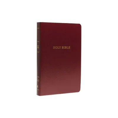 KJV, Gift and Award Bible, Imitation Leather, Burgundy, Red Letter Edition - by Thomas Nelson (Paperback)