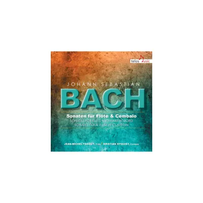 J.S. Bach & Tanguy & Nyquist - Sons for Flute & Harpsichord (CD)