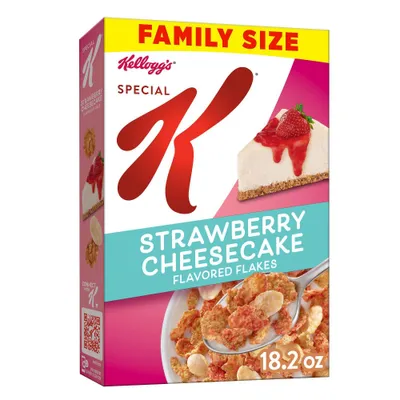 Kelloggs Special K Strawberry Cheesecake Dipped Flakes - 18.2oz