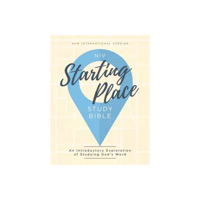 Niv, Starting Place Study Bible, Hardcover, Comfort Print - by Zondervan