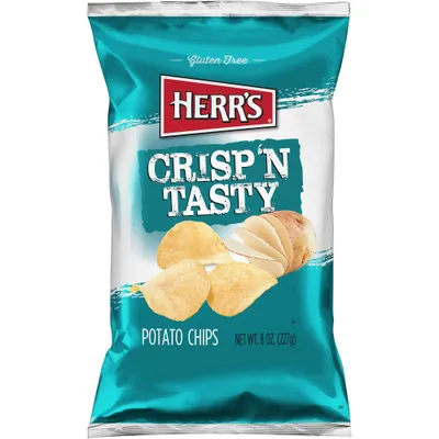 Herrs Crips & Tasty Potato Chips - 8oz