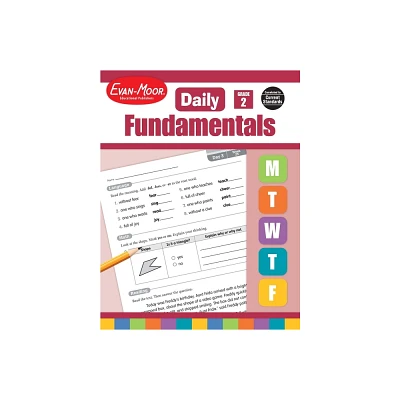 Daily Fundamentals, Grade 2 Teacher Edition - by Evan-Moor Educational Publishers (Paperback)