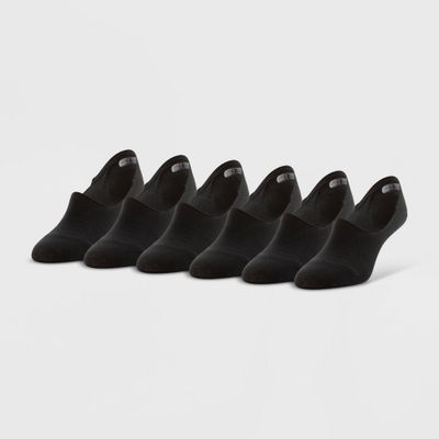 Ped Women Meh Striped 6pk Sport Cut Liner Sock - 5-10: Tab, Arch Support