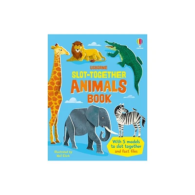 Slot-Together Animals - by Abigail Wheatley (Board Book)