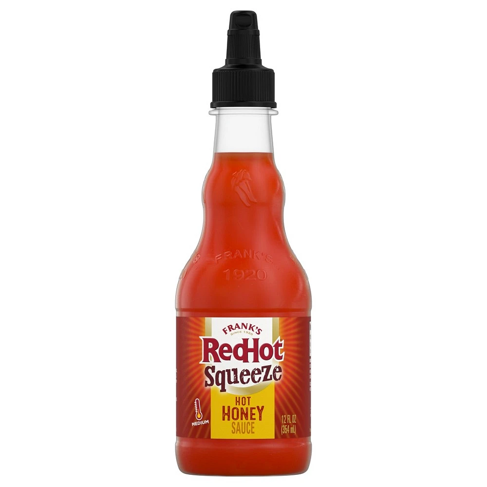 Franks Red Hot Hot Honey Sauce Squeeze - 12oz