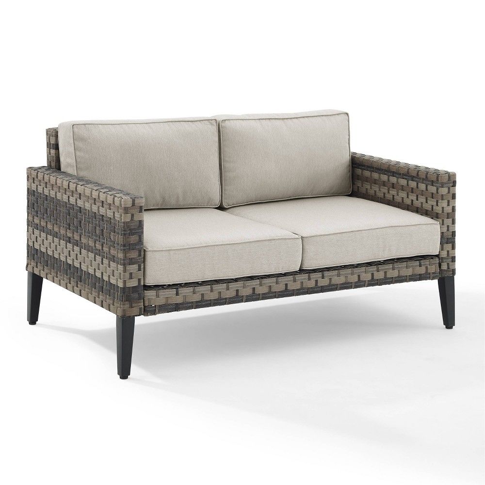 target outdoor wicker loveseat