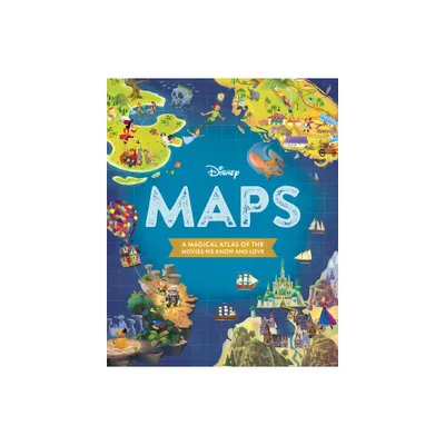 Disney Maps - by Disney Books (Hardcover)