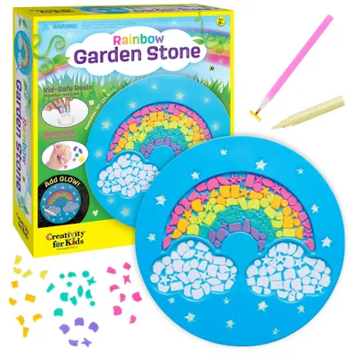 Creativity for Kids Rainbow Garden Stone