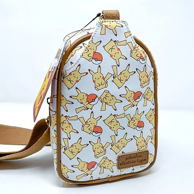 Pokmon Electric Type Pikachu Print Sling Bag