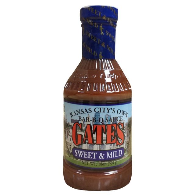 Kansas Citys Own Gates Bar-B-Q Sauce Sweet & Mild - 18oz