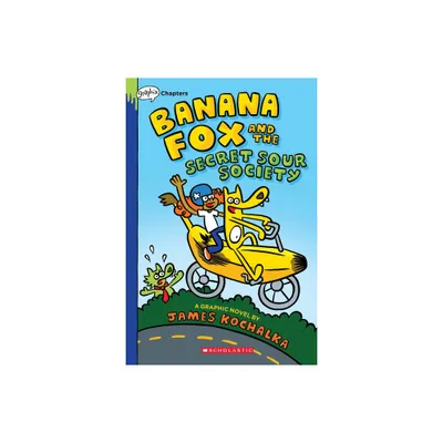 Banana Fox and the Secret Sour Society (Banana Fox #1), Volume 1 - by James Kochalka (Paperback)