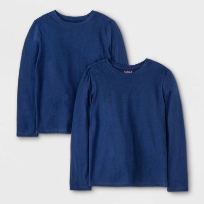 Boys 2pk Long Sleeve T-Shirt