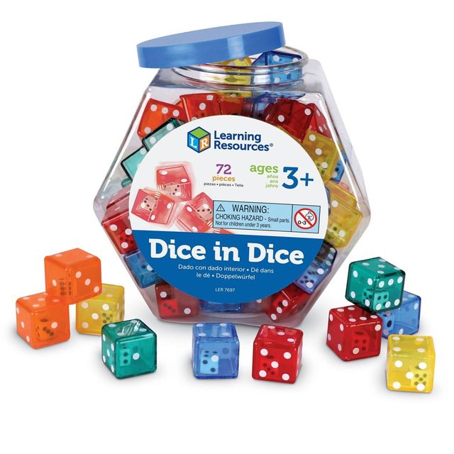 Learning Resources Dice in Dice