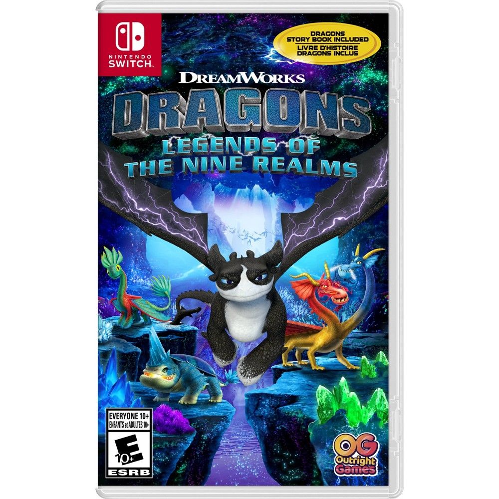 DreamWorksDragons: Legends of the Nine Realms - Nintendo Switch: Adventure  Game, Single Player, E10+ | The Market Place