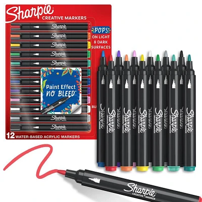 Sharpie 12pk Creative Markers Bullet Tip Multicolored