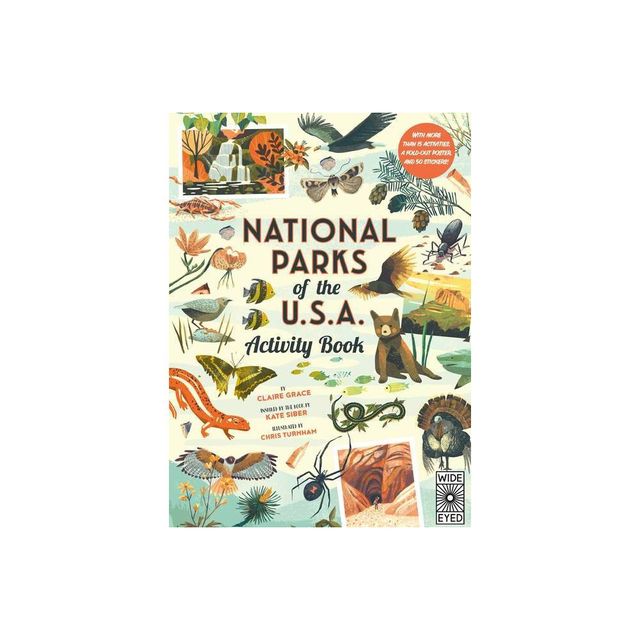 National Parks of the Usa: Activity Book - (Americana) by Kate Siber & Claire Grace (Paperback)