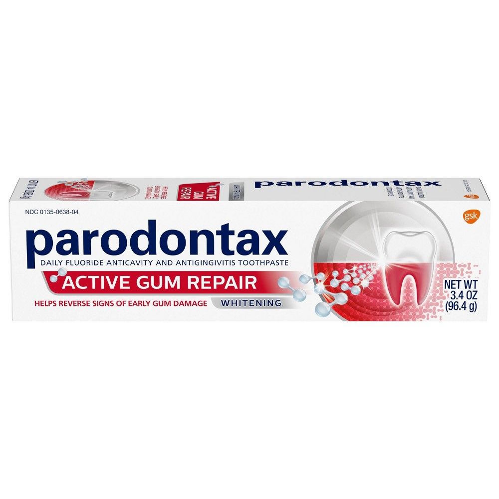 Jong vergeetachtig Kleuterschool Parodontax Active Gum Repair Whitening Toothpaste | Connecticut Post Mall
