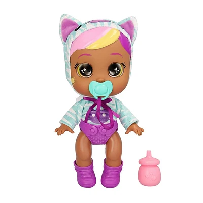 Cry Babies Day Care Blake 12 Baby Doll w/ Light Up Eyes and Cat Themed Outfit