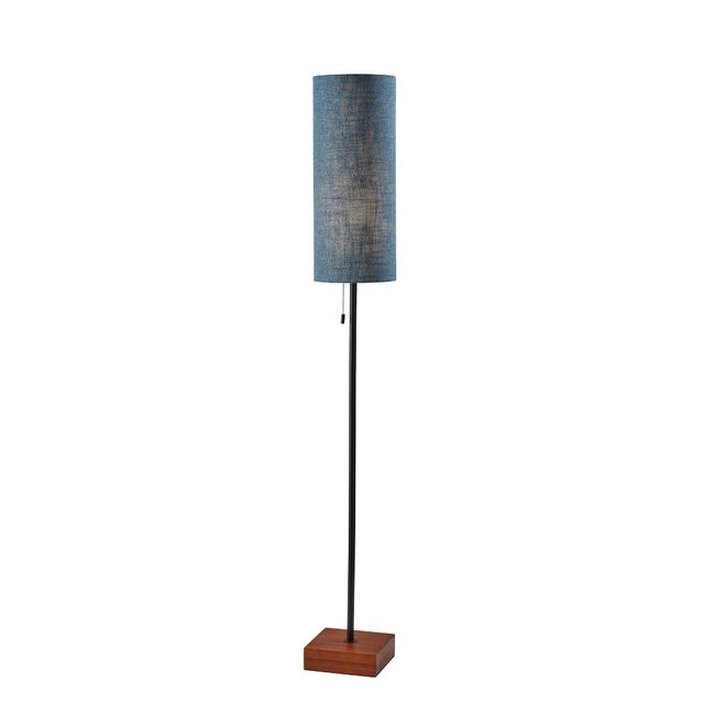 Trudy Floor Lamp  - Adesso: Modern Pull Chain Standing Light for Living Room, UL Listed