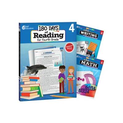 180 Days(tm) Reading, Writing and Math for Grade 4: 3-Book Set - (180 Days of Practice) (Mixed Media Product)