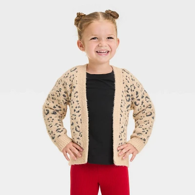 Toddler Girls Animal Cardigan