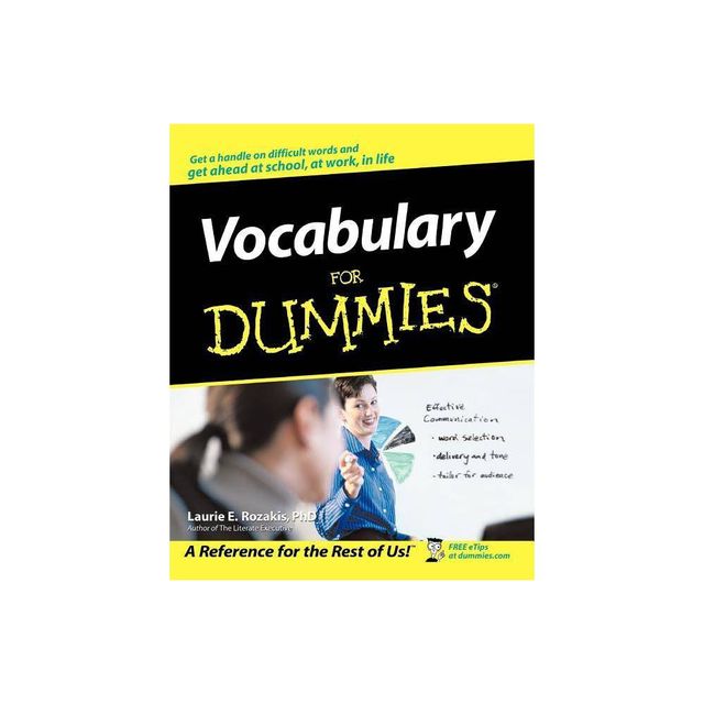 Vocabulary for Dummies - (For Dummies) by Laurie E Rozakis (Paperback)