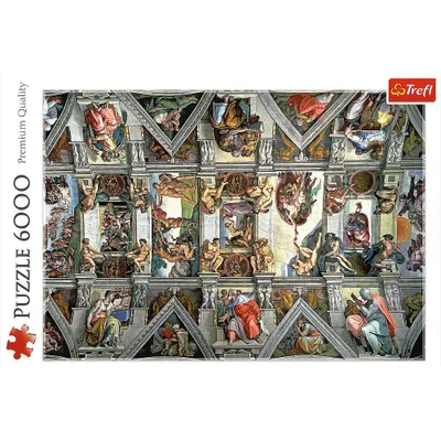 Trefl Sistine Chapel Ceiling Jigsaw Puzzle - 6000pc