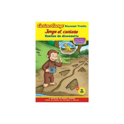 Curious George: Dinosaur Tracks/Jorge El Curioso Huellas de Dinosaurio - (Curious George TV) by H A Rey (Paperback)