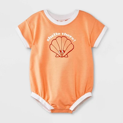 Baby French Terry Graphic Romper