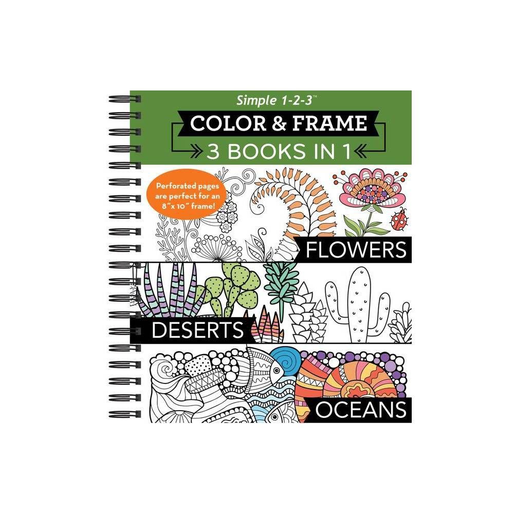 Color & Frame - Fresh Flowers (adult Coloring Book) - By New Seasons &  Publications International Ltd (spiral Bound) : Target