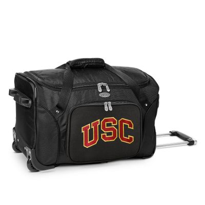 NCAA USC Trojans 22 Rolling Duffel Bag