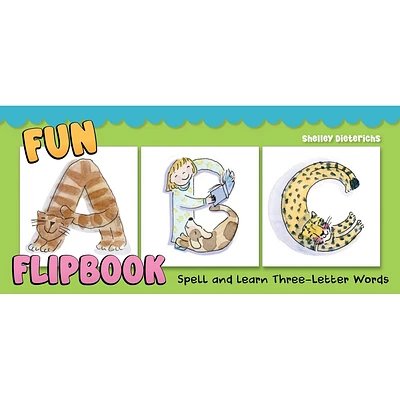 Fun ABC Flip Book - by Shelley Dieterichs (Spiral Bound)