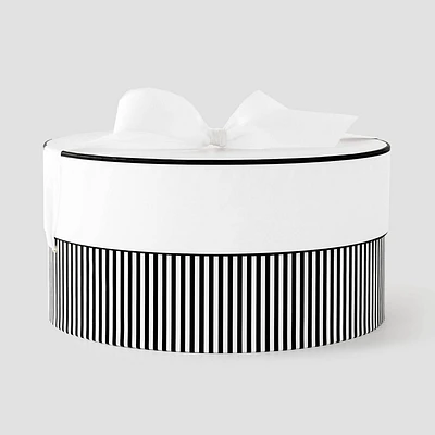 Large Round Gift Box Black/White - Sugar Paper + Target